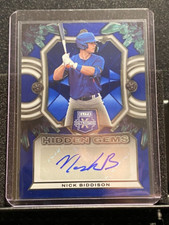 NIck Biddison 2023 Elite Extra Hidden Gems Auto - Blue Jays
