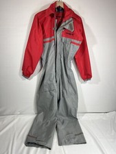 Henri Lloyd Nylon Sailing Boating Suit Size SW Red/Gray Crown Proofed BRI-Nylon