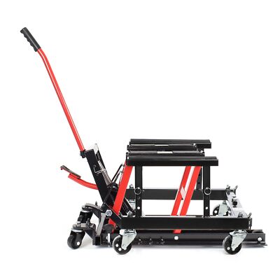 Wiltec Montageständer Mit Rädern – Bis 680 Kg, Höhe 300–380 Mm – Für Motorrad & ATV