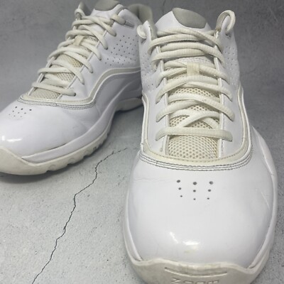 Nike Zoom Sharkley Low Remix White/Gray 2008 345267-102 Mens Sz 11 M Sneakers
