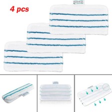 4 Pack For Beldray BEL01097 Detergent Steam Mop Pads Multi Surface Steam Cleaner