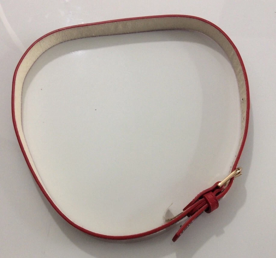 VALENTINO - LOVE - BLACK & RED logo Belt SIZE - LARGE NWT. AUTHENTIC. - image 2 of 4