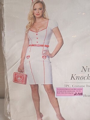 Leg Avenue Nurse Knockout Costume Size XS (DRESS ONLY) | eBay