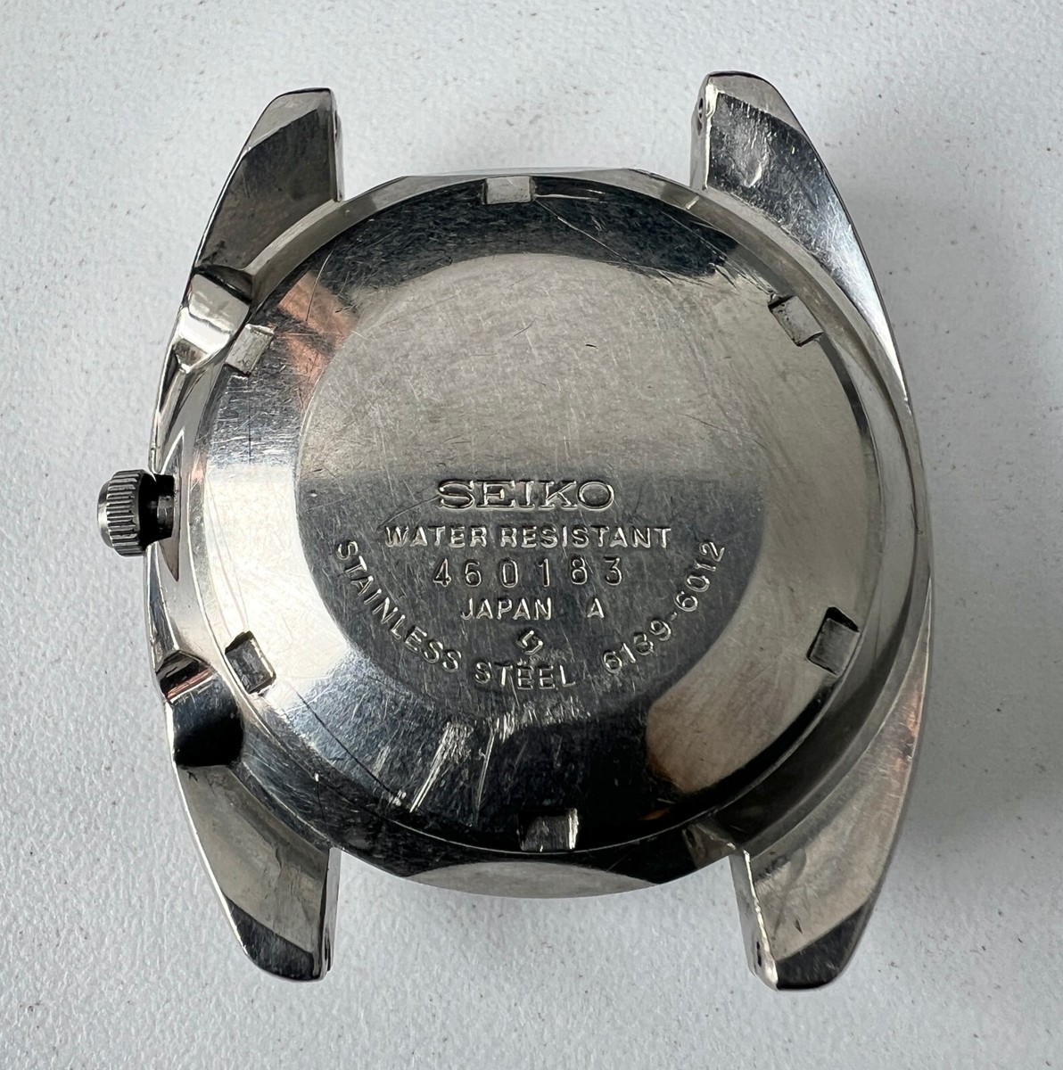 SEIKO 6139-6012 Automatic Chronograph Watch Vintage Mens