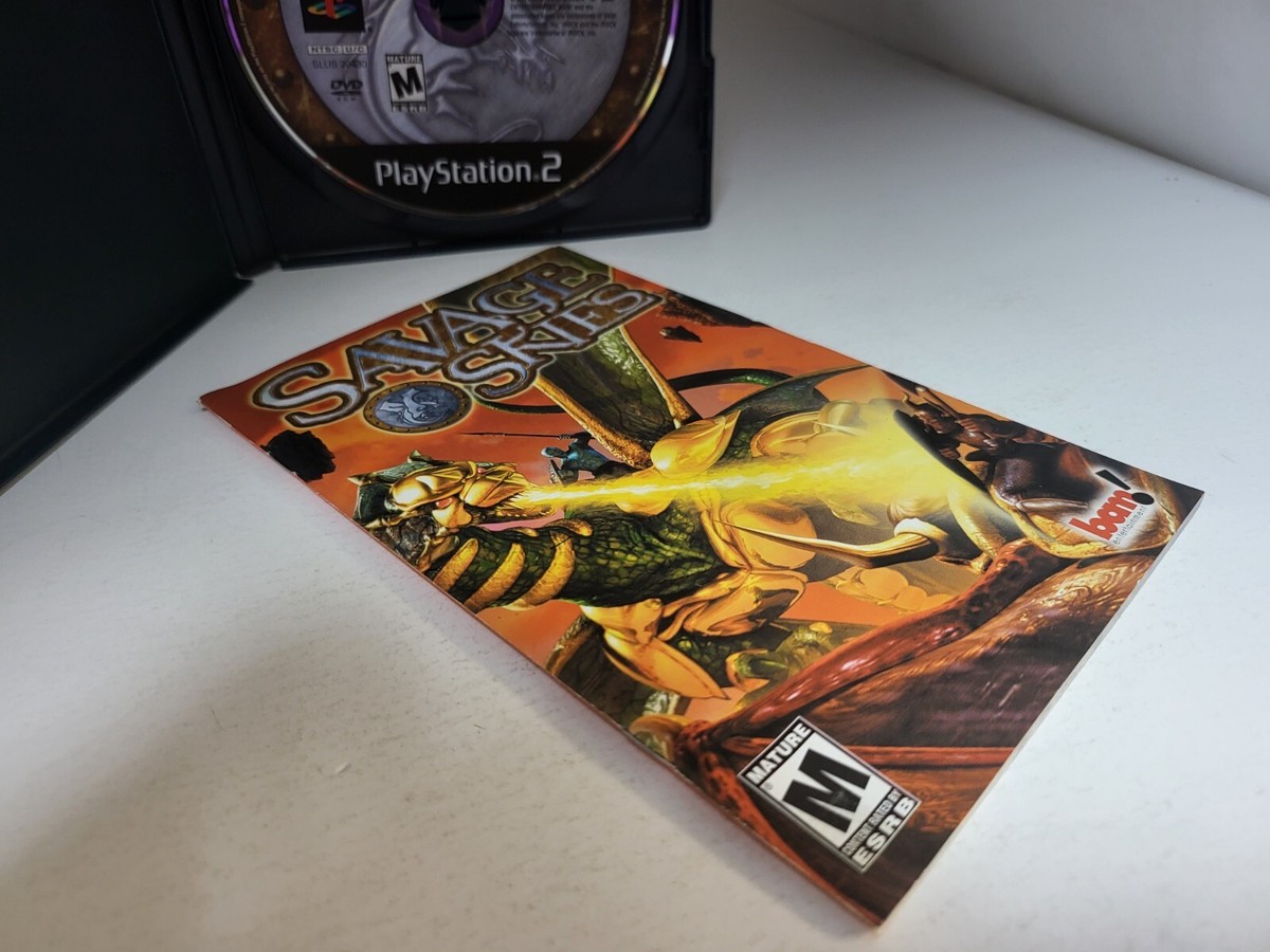 SAVAGE SKIES Game for Playstation 2 PS2 W/Manual Tested NTSC #N33