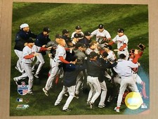 Boston Red Sox Celebrate 2007 World Series Glossy 8 X 10 Photo DM1 *