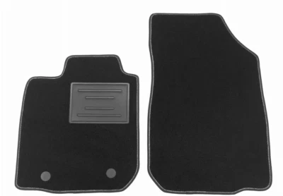 ASC tappetini auto set anteriori 2pz DACIA SANDERO-STEPWAY II 2012-2019 bottoni