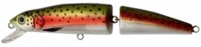 Challenger 4 3/8" Jointed Minnow 1/2 Oz Fishing Lure / 071 Rainbow Metallic