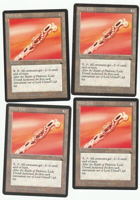The Dark MTG  Bone Flute  X4  Magic