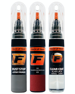 für TRIUMPH MOTORCYCLES CX CRANBERRY RED LACKSTIFT Reparatur Set Autolack Kratze