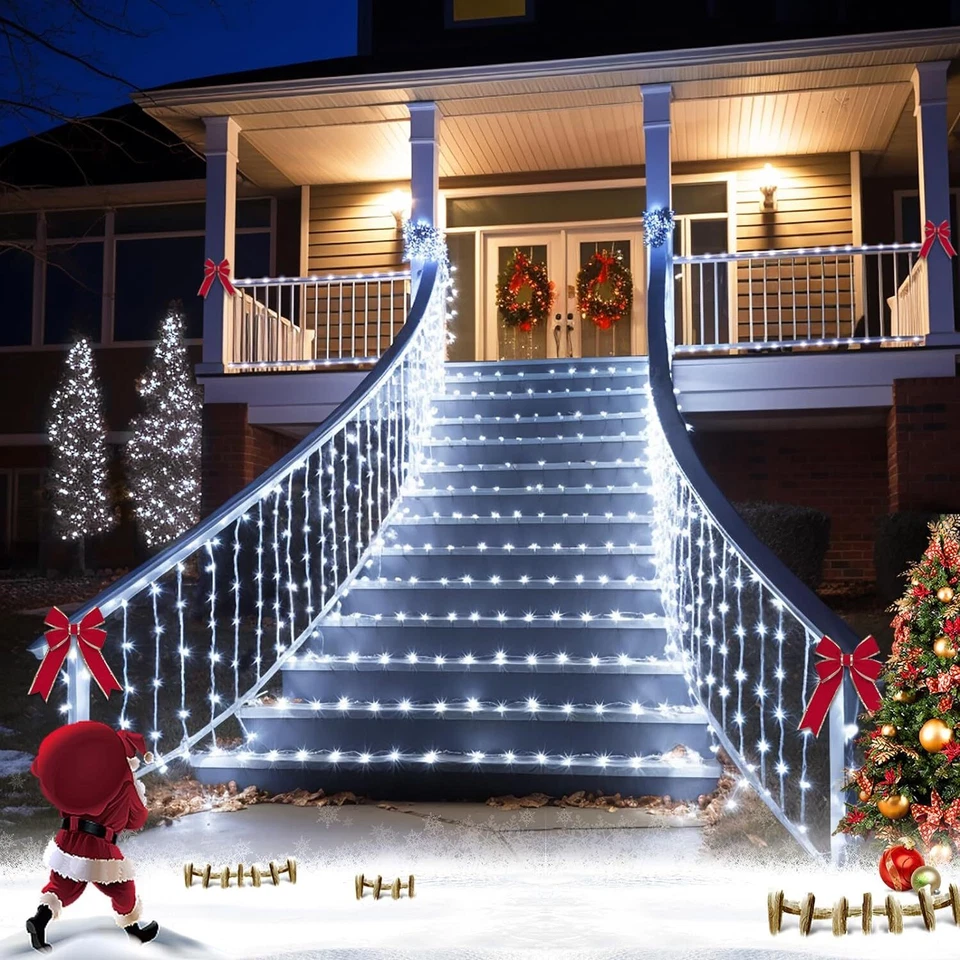 Solar Rope Lights Outdoor Waterproof LED PVC Tube Fairy String Light Garden xmas - Image 2 of 4