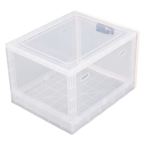 Lock Box Clear Food Storage Container Medicine Case with 3 Digit Combinate Lock - Picture 2 of 22