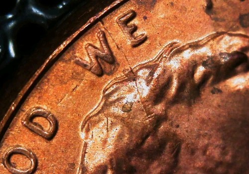 2017-D Lincoln Shield Cent With Spike Head Error - Picture 2 of 5