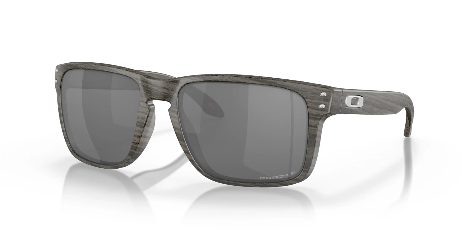 Oakley Holbrook XL POLARIZED Sunglasses OO9417-3459 Woodgrain W/ PRIZM Black