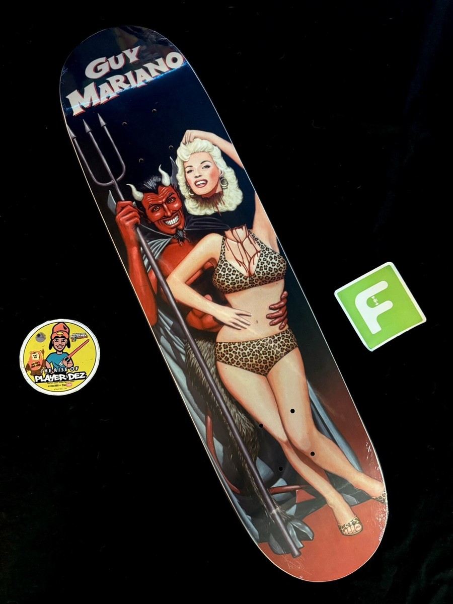 RARE Guy Mariano Devil and Jayne R7 Slick Blind Skateboard RARE Guy Mariano Devil and Jayne R7 Slick Blind Skateboard
