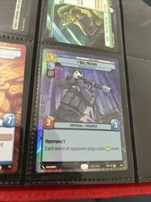 Star Wars Unlimited Spark of Rebellion Del Meeko Hyperspace FOIL Legendary #300