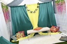 Wedding , Mehendi ￼￼, Nikkah ,Stage & Backdrops For Hire (Crystal Green)