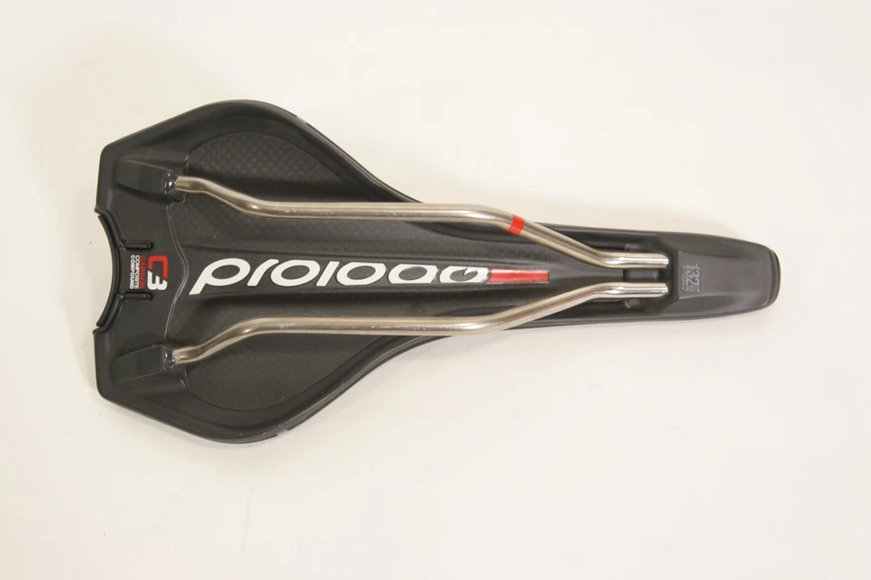 Седло Prologo Zero C3 TiRox Rails черное 130 x 270 мм 195 грамм Prlo6 - Изображение 3 из 3