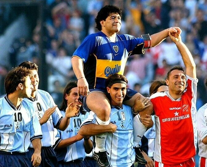 MARADONA Argentina jersey 2001 Last Match. Merchandise Official | eBay
