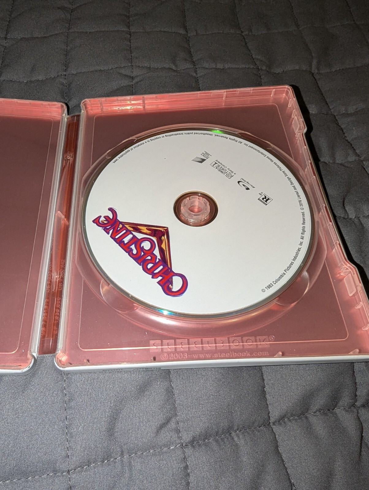 Christine (Blu-ray Disc, 2016, SteelBook)