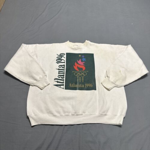 vintage Champion  1996 atlanta olympics Sweatshirt 1992 acog Made In USA - 第 1/15 張圖片