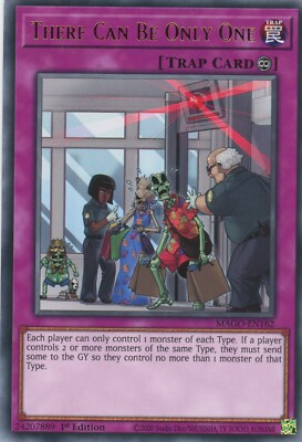 Yugioh There Can Be Only One MAGO-DE162 Rare 1st NM x3 Play Set