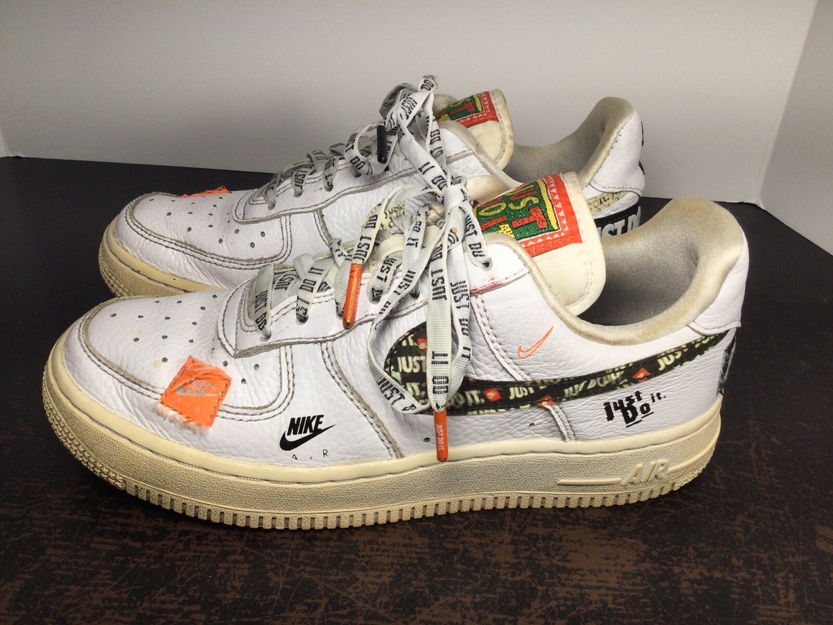 Nike Air Force 1 Low '07 Premium Just Do It 2018 Men's Size 5.5