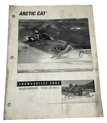 Genuine 2002 Arctic Cat Snowmobile Features And Benefits Dealer Guidebook