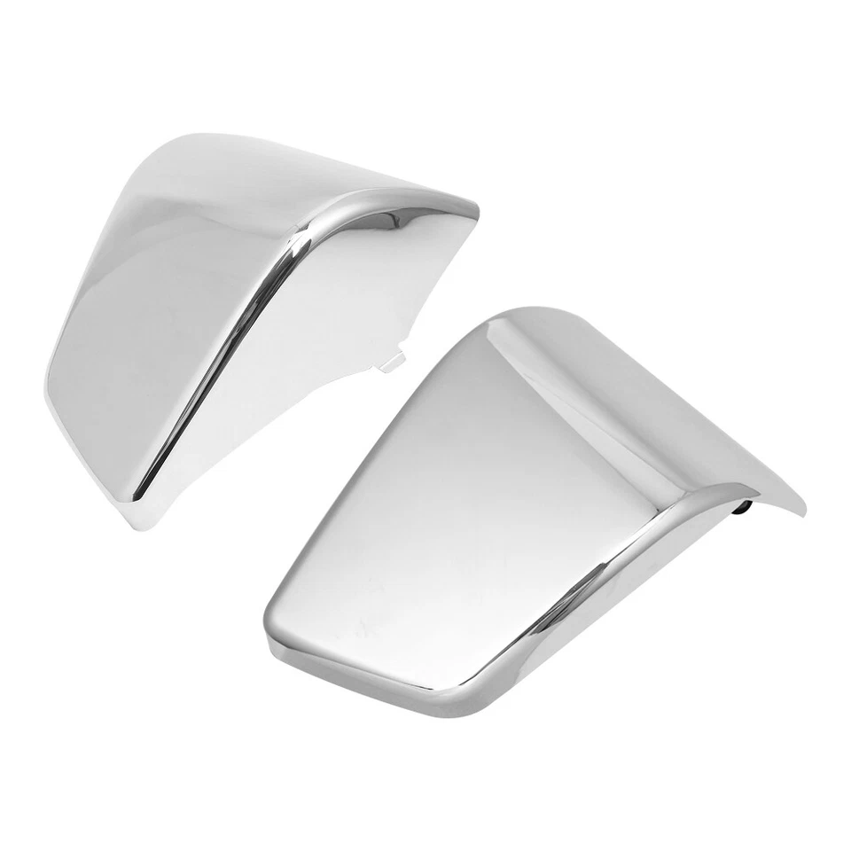 ABS Chrome Battery Side Fairing Covers For Honda Shadow ACE 750 VT750 1997-2003 Foto 3 de 4
