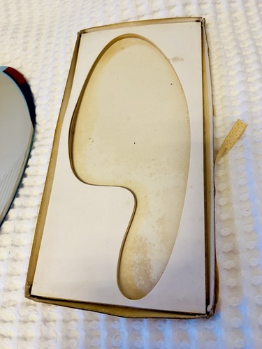 Espejo antiguo Wörth Paris Art Deco vintage retro moda accesorios rareza - Imagen 5 de 9