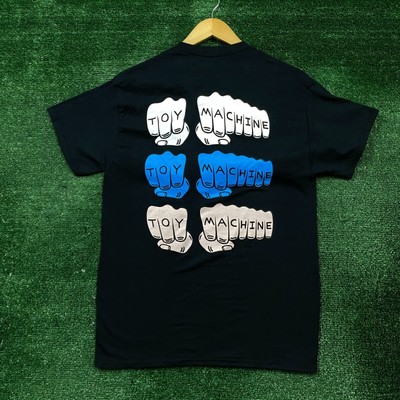 Toy Machine Knuckle Tattoos T-Shirt Size Medium