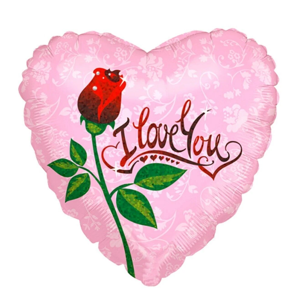 Happy Mothers Day I Love You Mom Celebration 18" Foil Helium DECOR Balloons UK - Image 4 of 4