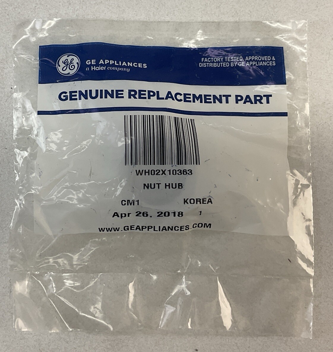 GE Gtw460asjw Washing Machine Nut Hub WH02X10363 for sale online eBay