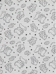 disney dumbo fleece shawl