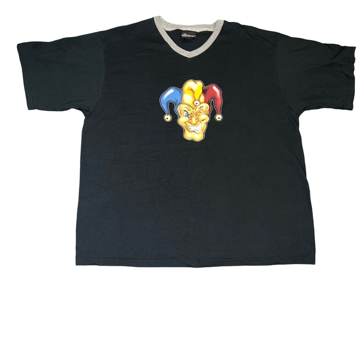 Vintage Y2K No Boundaries Jester T-Shirt Size X-Large | eBay