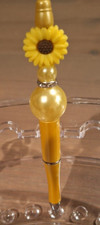 Beaded Pen/ Sunflower Pen