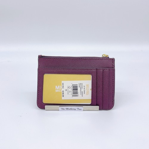 Michael Kors Jet Set Viaje Parte Pequeña con Cremallera Tarjeta Moneda Llave Bolsa Billetera Nuevo con Etiquetas $188 - Imagen 17 de 57