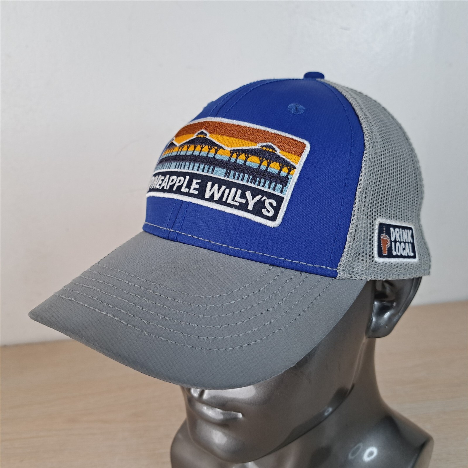 PINEAPPLE WILLY'S DRINK LOCAL ADJUSTABLE SNAPBACK… - image 3