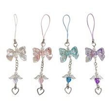 Phone Charm Bowknot Phone Embellishment Bag Pendant Gift for Fashion Enthusiasts