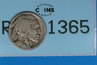1918-S 2 FEATHER 5c Indian Head Buffalo Nickel Early US Type RAW-1365