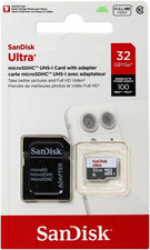 Ultra 32GB Uhs-I/Class 10 Micro SDHC Memory Card with Adapter - SDSDQUAN-032G-G4