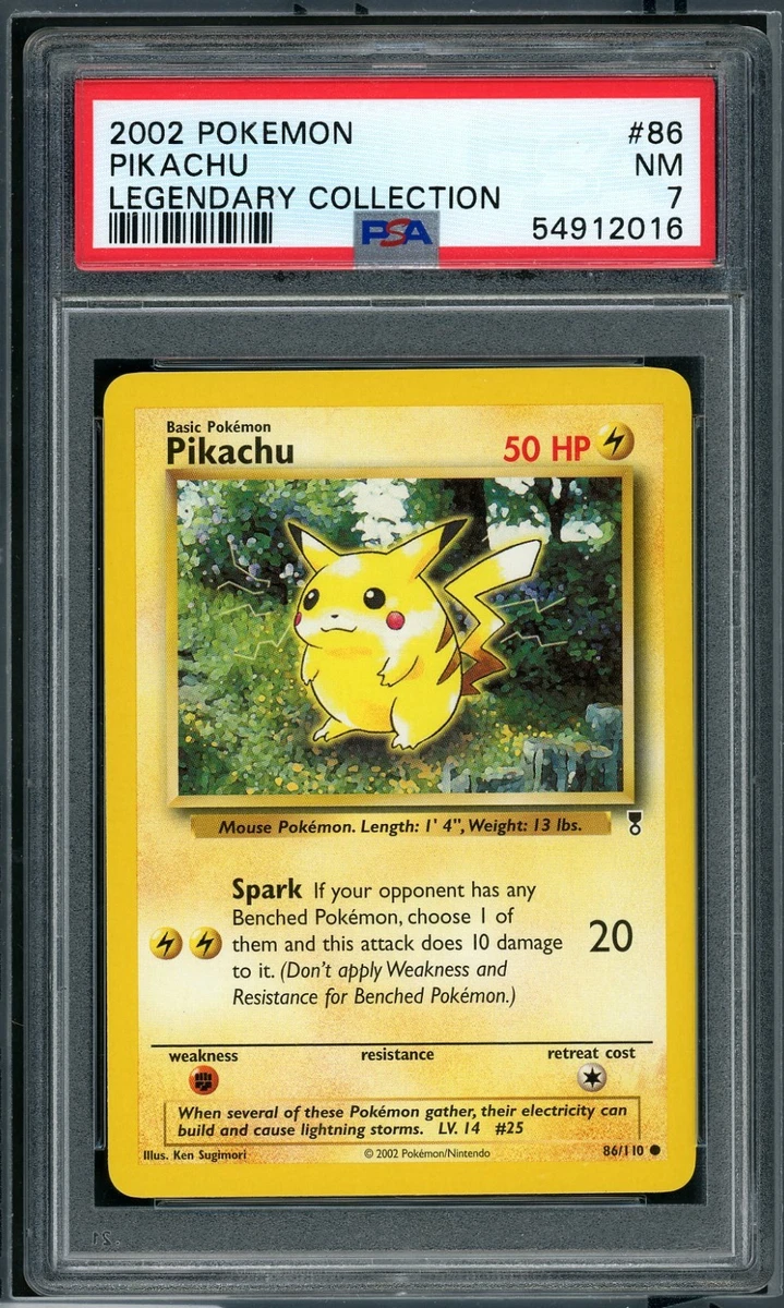 Pikachu Pokémon TCG Professional Sports Authenticator (PSA
