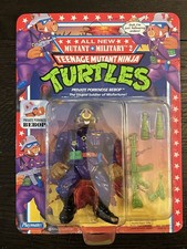 1992 Playmates TMNT Mutant Military 2 Private Porknose Bebop Sealed Unpunched