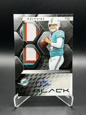 2025 Panini Black - Quinn Ewers Dual 3 Color Patch Auto /25 (RC) | Dolphins🚨