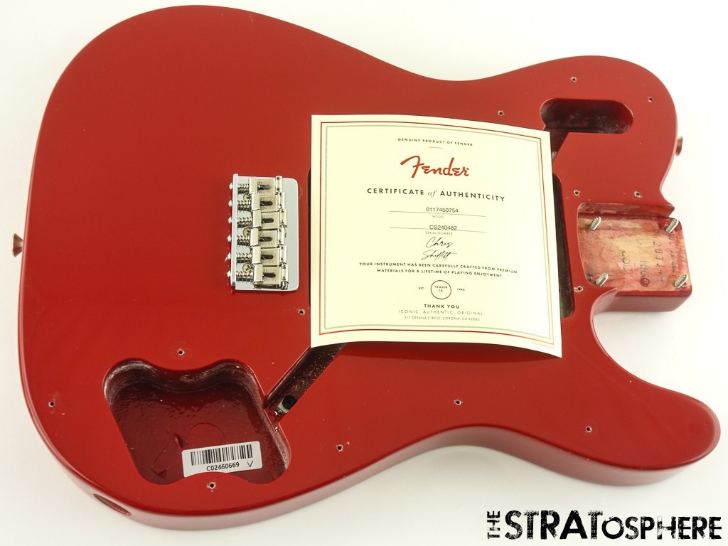 Fender Chris Shiflett Cleaver Deluxe Tele BODY HARDWARE Nitro