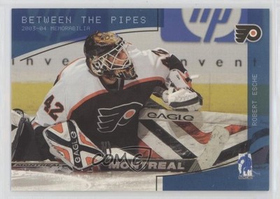 2003-04 ITG Be A Player Memorabilia Between the Pipes Sapphire Robert Esche 8i3