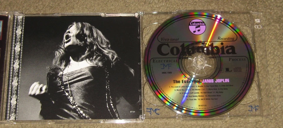 Janis Joplin - The Essential Janis Joplin (CD, 2003, 2 Discs, Columbia/Legacy) - Image 4 of 4