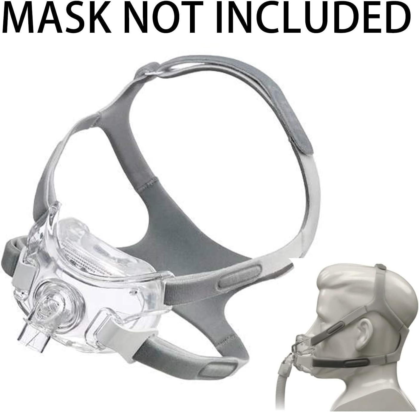 Headgear Amara View Full Face Mask Standard Size CPAP Mask Replacement Headgear