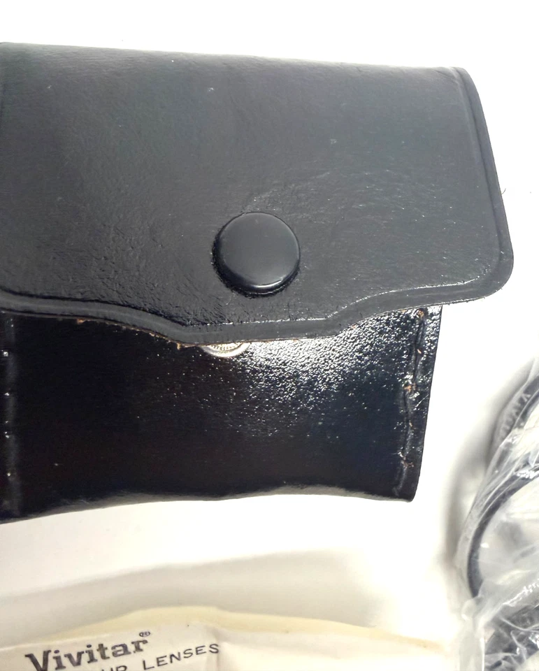 Vintage NOS VIVITAR Coated Close Up Lens Set 49mm No. 1, No. 2 & No. 3 w/ Case - Image 2 of 4