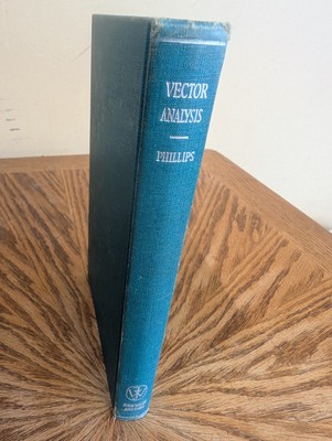 Vector Analysis by H. B. Phillips 1959 Hardcover John Wiley & Sons